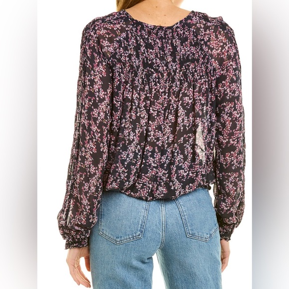 rag & bone | XS Celeste multi-colored floral blouse - Picture 2 of 9